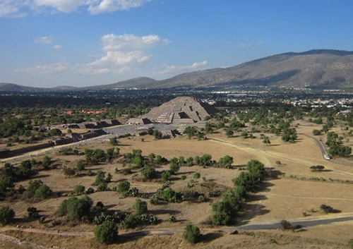 Teotihuacan Pyramid of the Moon.