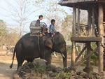 Independent travel in Laos.