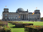 Bundestag building in Berlin.