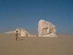 Desert safari in Egypt.