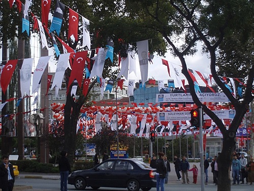 Istanbul Street Scene.