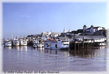 Town of Belem along Amazon.