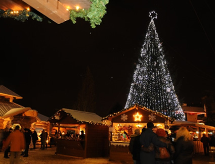 Montreux Christmas Market, Switzerland.