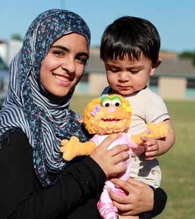 Neighbors from Iraq in Texas.