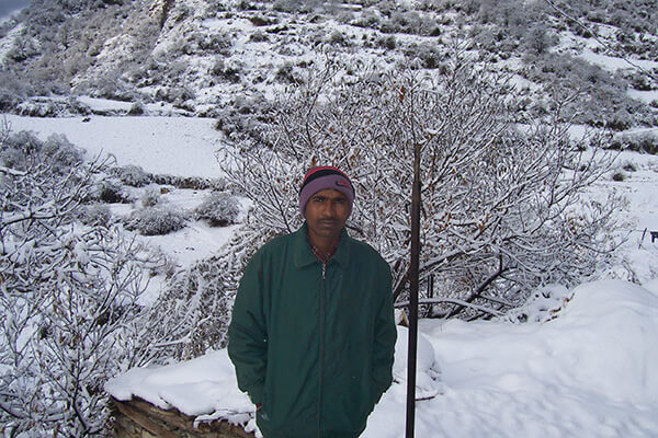 Village headman’s son, Mukhiya (chief).