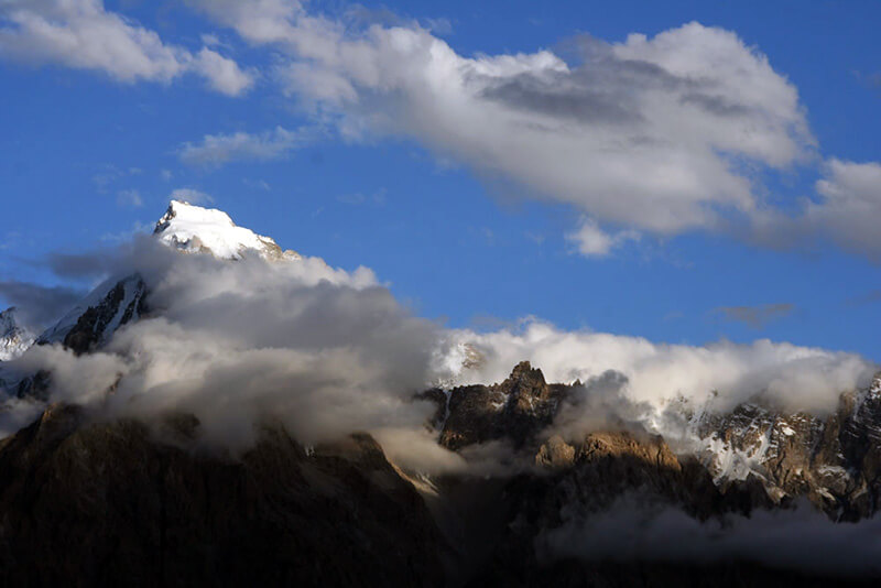 Pakistan first mountain views.