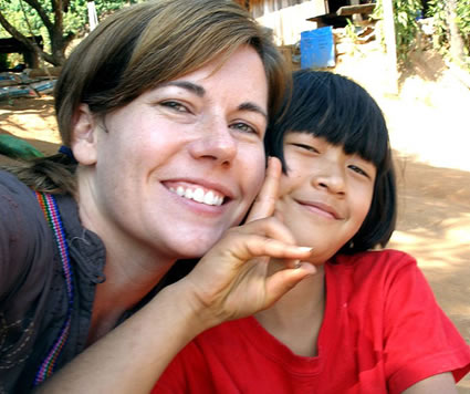 Chulay, village guide in Thailand.