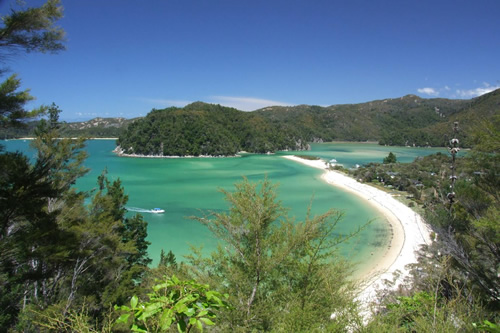 Abel Tasman National Park in New Zeakand.