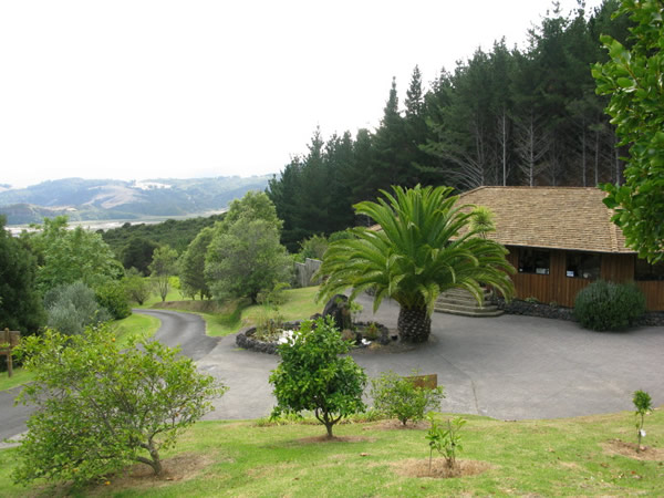 Volunteer WWOOFing at Mana Retreat in New Zealand.