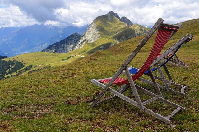 One of many rural places to stay and camp in Italy.