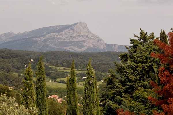 Mont St. Victoire, Provence.