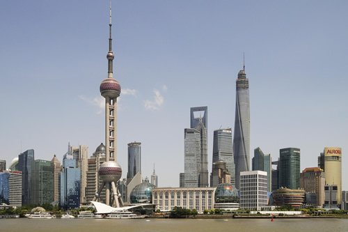 Teaching English jobs in Shanghai, a vibrant city with a distinctive skyline.