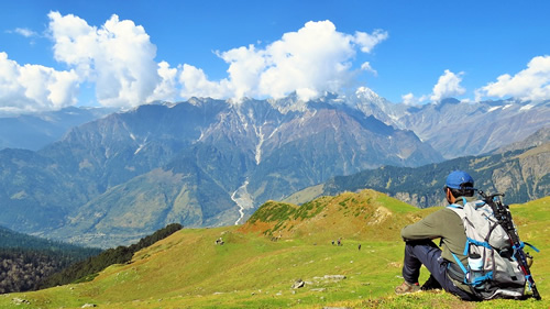 Himachal Pradesh views in India.