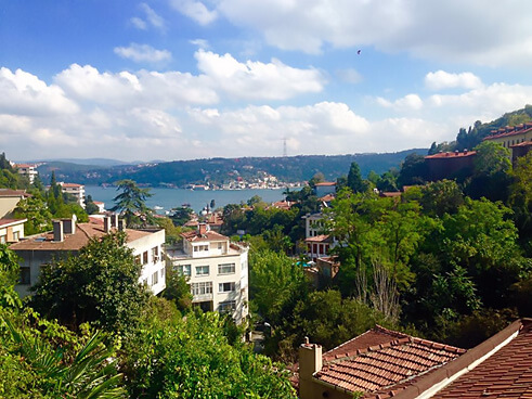 Bebek neighborhood in Istanbul.