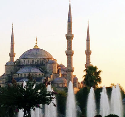 The Blue Mosque, Istanbul.