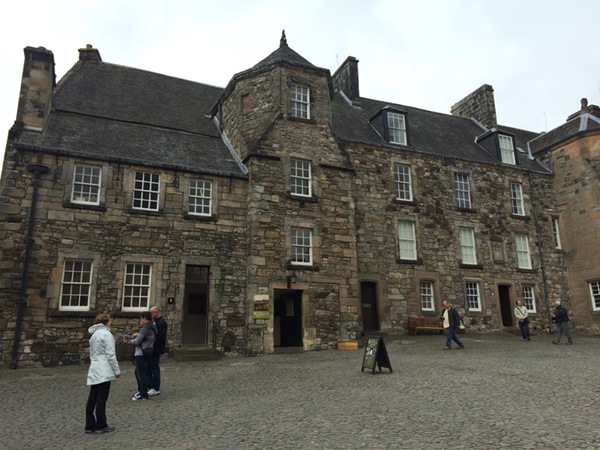 Stirling Castle in Scotland, where the author completed her internship.