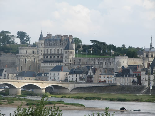 Ambroise Castle in the Loire, France.